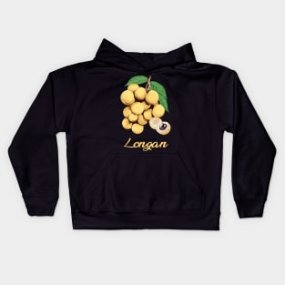 I Love Fruits Kids Hoodie